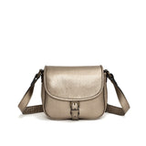 SMILY CROSSBODY HAMMARED BAG - WHITE