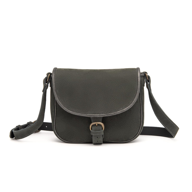 SMILY CROSSBODY BAG GRIGIO ANTRACITE MEDIUM