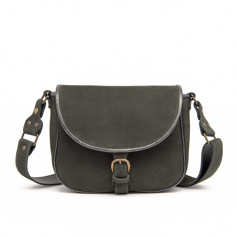 SMILY CROSSBODY BAG GRIGIO ANTRACITE LARGE