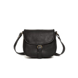 SMILY CROSSBODY BAG BLACK LEATHER SMALL